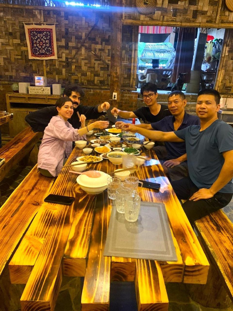 Pu Luong Cuisine Garden Homestay Lang Bang Exterior foto