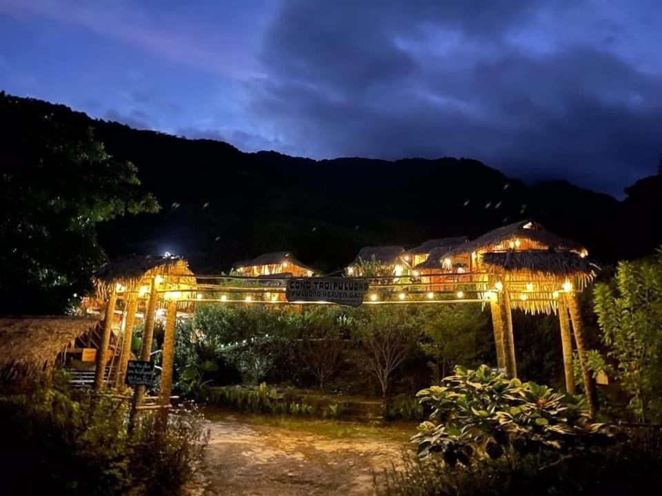 Pu Luong Cuisine Garden Homestay Lang Bang Exterior foto