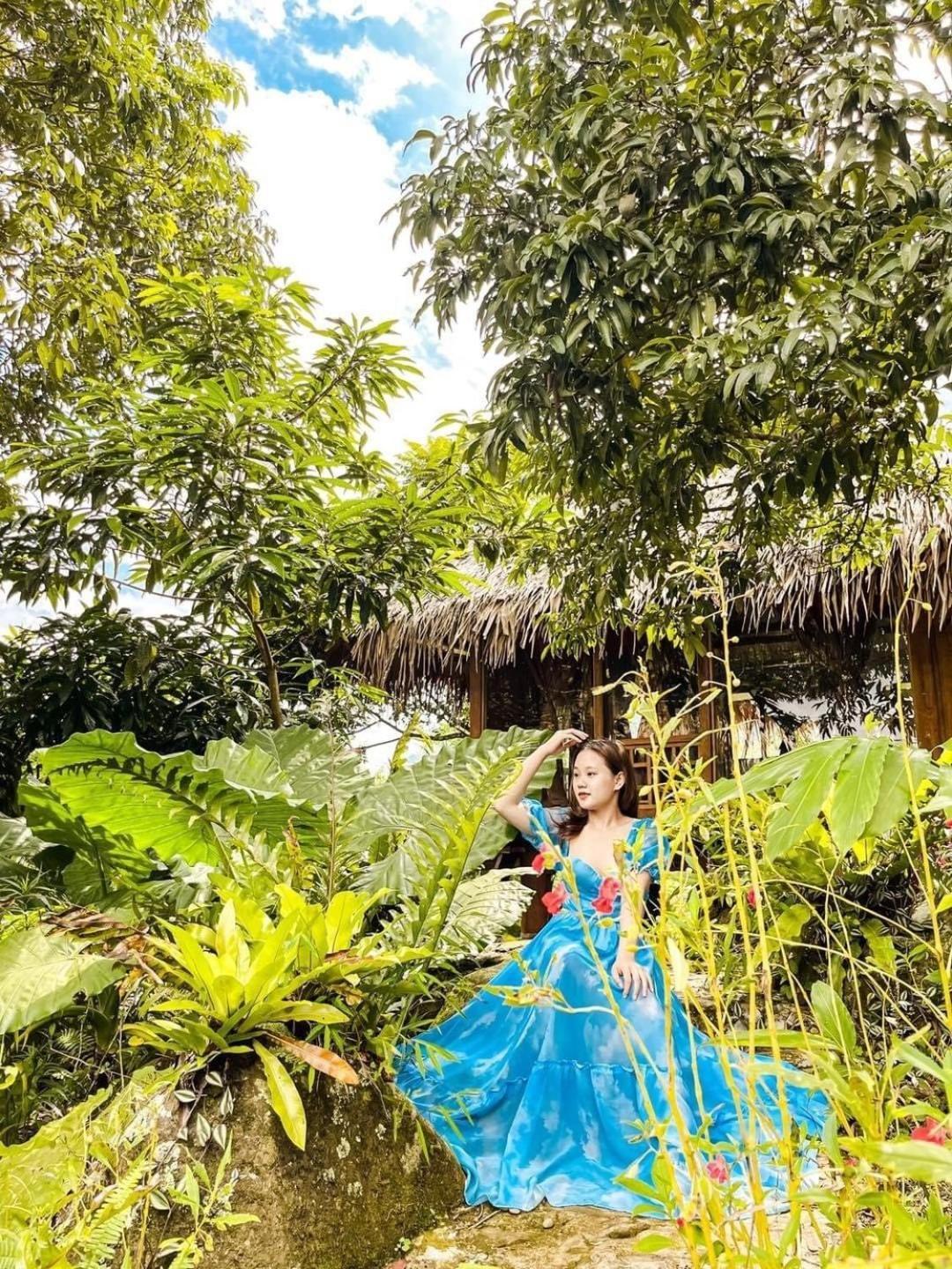 Pu Luong Cuisine Garden Homestay Lang Bang Exterior foto