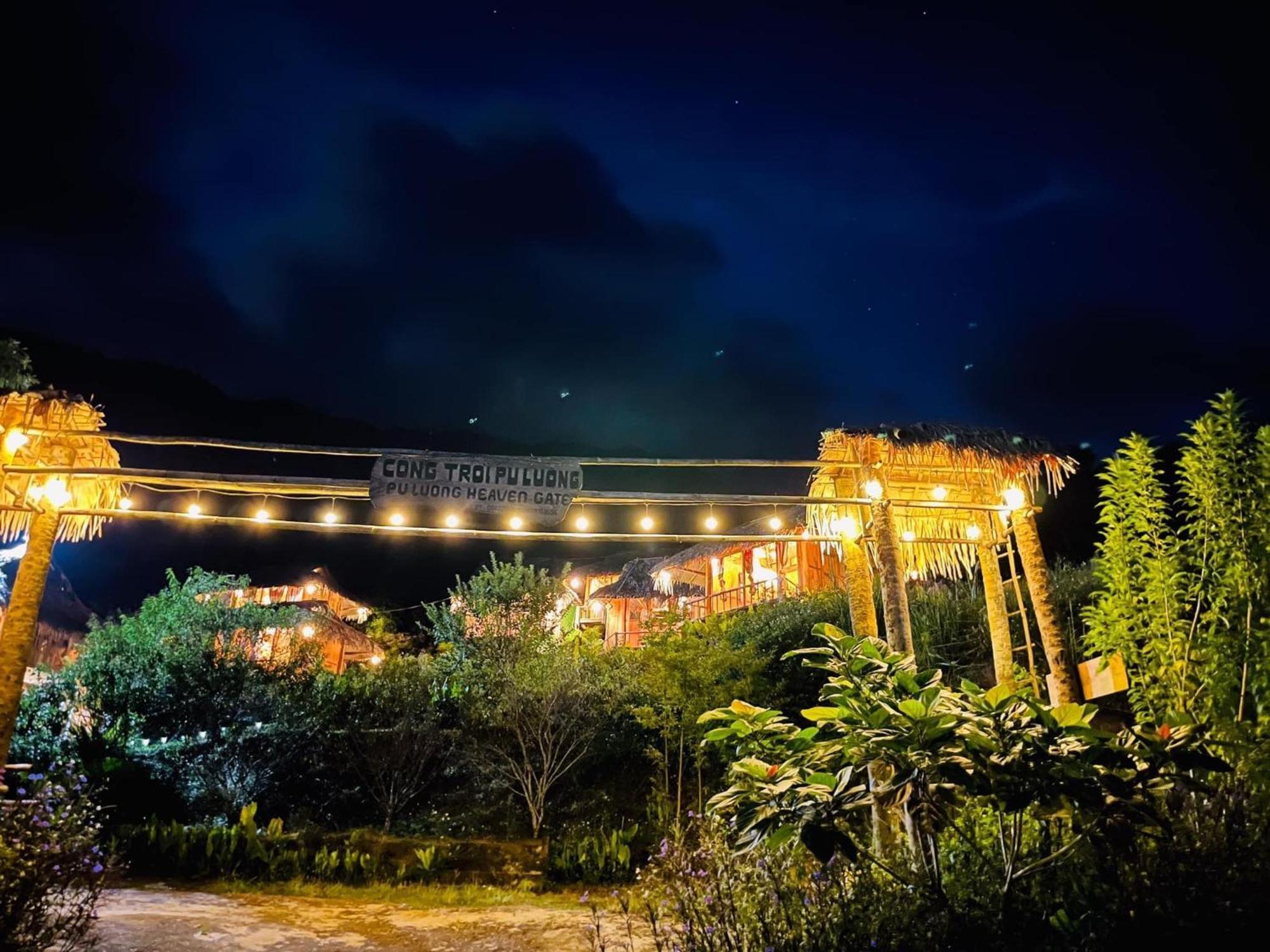 Pu Luong Cuisine Garden Homestay Lang Bang Exterior foto