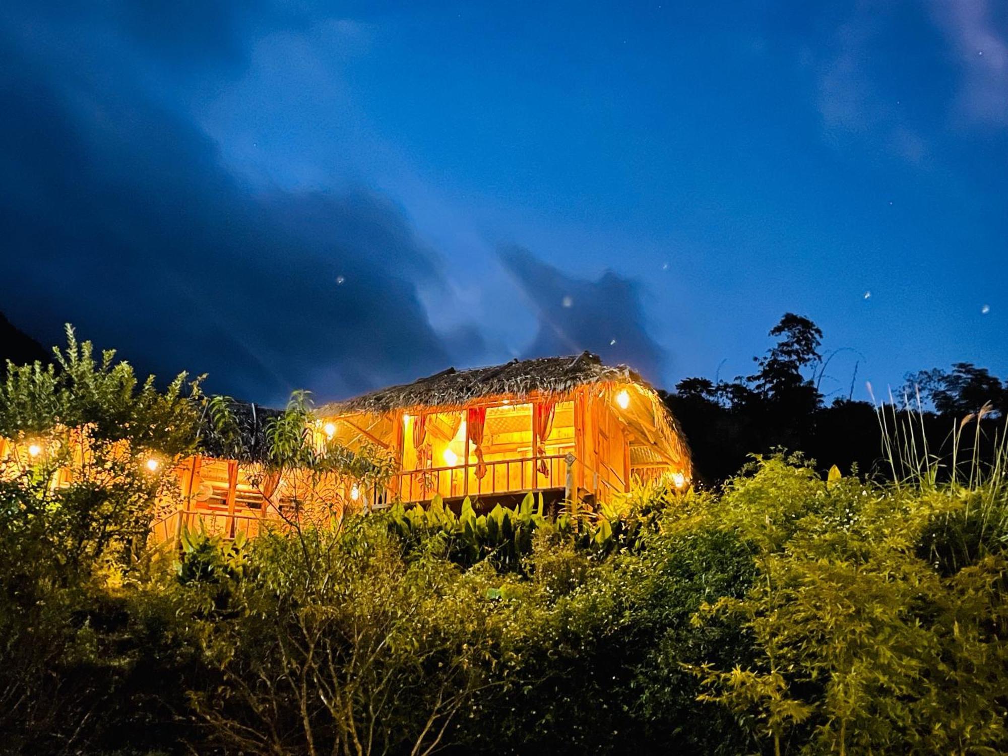 Pu Luong Cuisine Garden Homestay Lang Bang Exterior foto